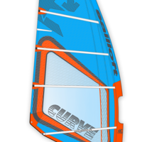 Sailloft Curve 2024 Blau / Orange Powerwavsegel