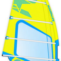 Sailloft Cross Freeridsegel 2022 Yellow_Blue