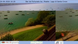 Poiatte, Lago di Santa Croce