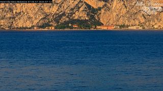 Malcesine, Albergo Villa Edera – View towards Campione, Lake Garda